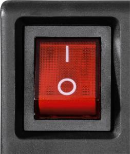 Listwa zasilająca Hama Socket Line przeciwprzepięciowa 6 gniazd 1.5 m czarna (001219180000) 3