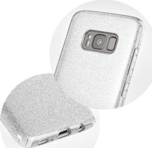 Partner Tele.com Futerał Forcell SHINING do IPHONE XR ( 6,1 ) srebrny 2