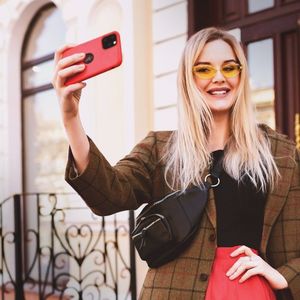 Partner Tele.com Futerał Forcell SILICONE do IPHONE XS Max ( 6,5 ) czerwony (1) (z wycięciem na logo) 3