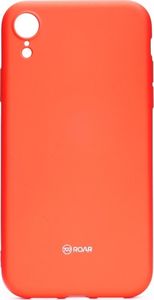 Partner Tele.com Futerał Roar Colorful Jelly Case - do Iphone XR Brzoskwiniowy 1