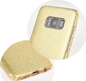 Partner Tele.com Futerał Forcell SHINING do HUAWEI Y5P złoty 3