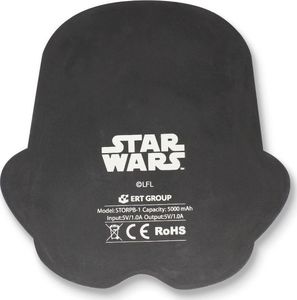 Powerbank Partner Tele.com Szturmowiec 3D 001 5000mAh Biało-czarny 2