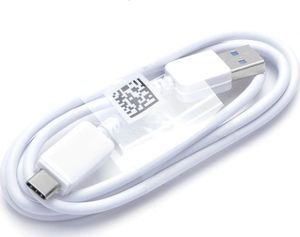 Kabel USB Partner Tele.com USB-A - USB-C 1 m Biały 2