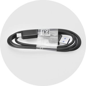 Kabel USB Partner Tele.com USB-A - USB-C 1 m Czarny 2