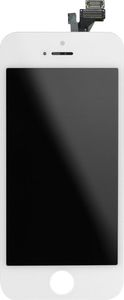 Partner Tele.com Wyświetlacz do iPhone 5 z ekranem dotykowym białym HQ 1
