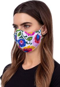 Partner Tele.com Profilowana Maska Wielokrotnego Użytku Biały Łowicki 2