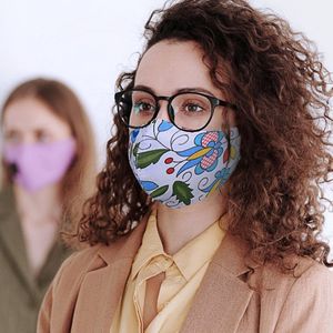 Partner Tele.com Profilowana Maska Wielokrotnego Użytku Biały Kaszubski 3