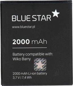 Bateria Partner Tele.com Bateria do Wiko Barry 2000 mAh Li-Ion Blue Star 1