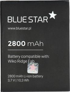 Bateria Partner Tele.com Bateria do Wiko RidgeFab 2800 mAh Li-Ion Blue Star 1