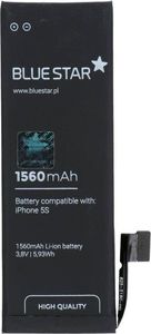 Bateria Partner Tele.com Bateria do iPhone 5S 1560 mAh Polymer Blue Star HQ 1