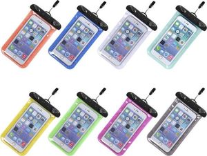 Partner Tele.com Etui Wodoodporne uniwersalne z plastikowym zamknięciem - pomarańczowy 2