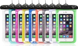 Partner Tele.com Etui Wodoodporne uniwersalne z plastikowym zamknięciem - pomarańczowy 3