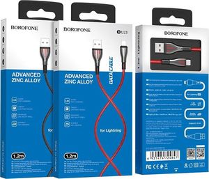 Kabel USB Borofone USB-A - Lightning 1.2 m Kolor wybierany losowo (6931474724847) 2
