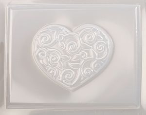 Graine Creative Foremka mini do mydła Serce Arabeska 2
