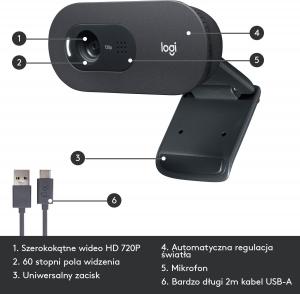 Kamera internetowa Logitech  C505 (960-001364) 6