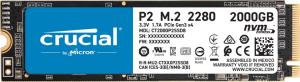 Dysk SSD Crucial P2 2TB M.2 2280 PCI-E x4 Gen3 NVMe (CT2000P2SSD8) 1