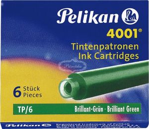 Pelikan Naboje do piór PELIKAN a'6 zielone 2