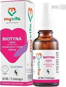 MYVITA MyVita - Biotyna forte 2500mcg. Krople - 30 ml uniwersalny 1