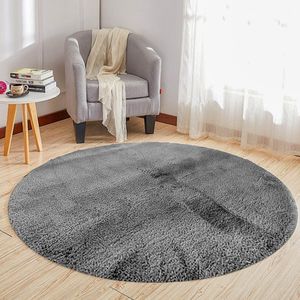 Strado Dywan okrągły Rabbit Strado 140x140 Silver (Jasny Szary) uniwersalny 3