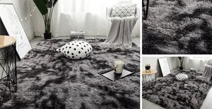 Strado Dywan Ombre Shaggy 120x160 OmbreGrey (Ciemny Szary) uniwersalny 3