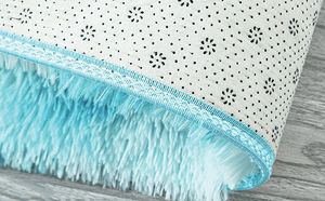 Strado Dywan Ombre Shaggy Strado 180x260 OmbreBlue (Jasny Niebieski) uniwersalny 3