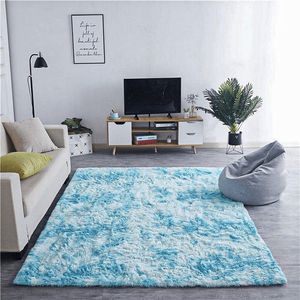Strado Dywan Ombre Shaggy Strado 180x260 OmbreBlue (Jasny Niebieski) uniwersalny 6