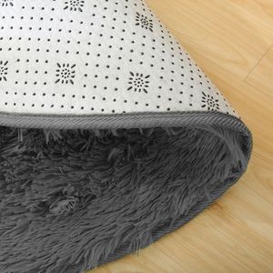 Strado Dywan okrągły Shaggy 90x90 GreyNight (szary) uniwersalny 6