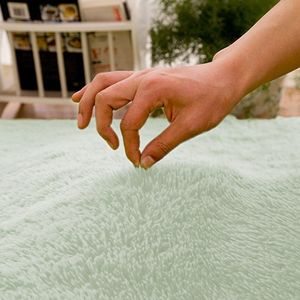 Strado Dywan okrągły Shaggy 150x150 WhiteLime (Biała Limonka) uniwersalny 2