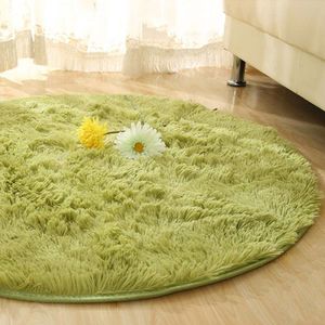 Strado Dywan okrągły Shaggy 150x150 GreenGrass Zielony) uniwersalny 5