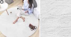 Strado Dywan okrągły Rabbit 150x150 Biały (Biały) uniwersalny 5