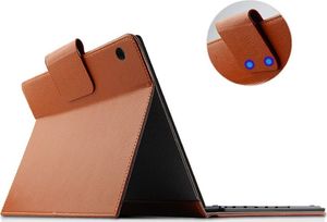 Strado Etui z Klawiaturą Lenovo Tab M10 X605 (Czarny) uniwersalny 4