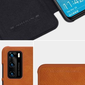 Nillkin Etui Nillkin QIN do Huawei P40 (Czerwone) uniwersalny 5