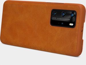 Nillkin Etui Nillkin QIN do Huawei P40 Pro (Czerwone) uniwersalny 5