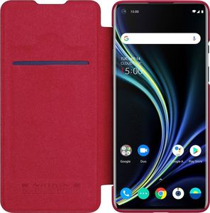 Nillkin Etui Nillkin QIN do OnePlus 8 (Czerwone) uniwersalny 13