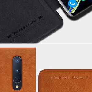 Nillkin Etui Nillkin QIN do OnePlus 8 (Czerwone) uniwersalny 4