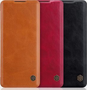 Nillkin Etui Nillkin QIN do OnePlus 8 Pro (Czerwone) uniwersalny 12