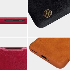 Nillkin Etui Nillkin QIN do OnePlus 8 Pro (Czerwone) uniwersalny 3