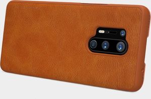 Nillkin Etui Nillkin QIN do OnePlus 8 Pro (Brązowe) uniwersalny 4
