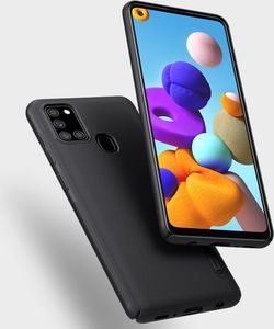 Nillkin Etui Nillkin Frosted do Samsung Galaxy A21s (Złote) uniwersalny 11