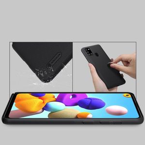 Nillkin Etui Nillkin Frosted do Samsung Galaxy A21s (Złote) uniwersalny 8