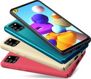 Nillkin Etui Nillkin Frosted do Samsung Galaxy A21s (Złote) uniwersalny 10