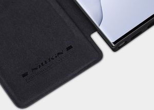 Nillkin Etui skórzane z klapką Nillkin QIN do Samsung Galaxy Note 20 Ultra (Czerwone) uniwersalny 8