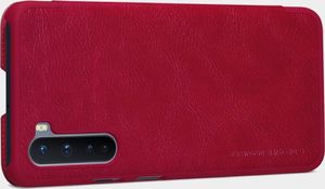 Nillkin Etui Nillkin QIN do OnePlus Nord (Czerwone) uniwersalny 10