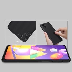 Nillkin Etui Nillkin Frosted do Samsung Galaxy M31s (Czarne) uniwersalny 7