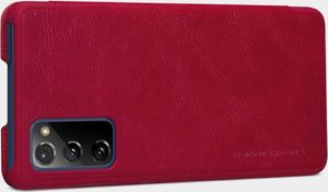 Nillkin Etui Nillkin QIN do Samsung Galaxy S20 FE (Czerwone) uniwersalny 10
