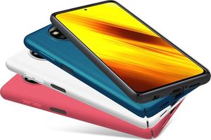 Nillkin Etui Nillkin Frosted do Xiaomi Poco X3 NFC (Białe) uniwersalny 9