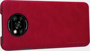 Nillkin Etui Nillkin QIN do Xiaomi Poco X3 NFC (Brązowe) uniwersalny 10