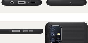 Nillkin Etui Nillkin Frosted do Samsung Galaxy M51 (Niebieskie) uniwersalny 4