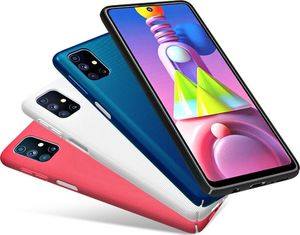 Nillkin Etui Nillkin Frosted do Samsung Galaxy M51 (Czerwone) uniwersalny 9