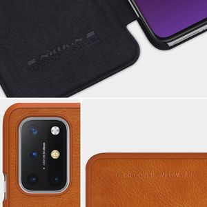 Nillkin Etui Nillkin QIN do OnePlus 8T (Czerwone) uniwersalny 5